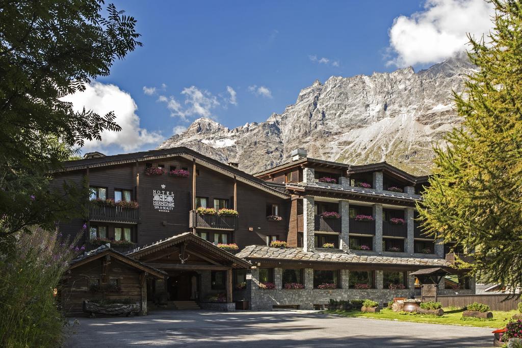 Hotel Hermitage Relais&Châteaux Breuil-Cervinia Exterior foto